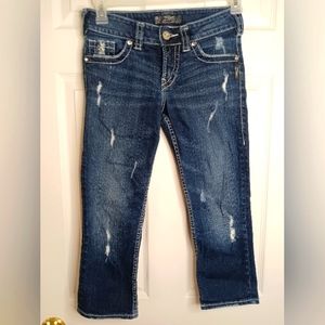 Silver Jeans Suki Capri